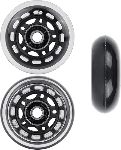 Miniatura 6 de Ruedas de patinaje en línea de 2.520in con rodamientos ABEC-9 para cuchillas, funda Pelican Storm, bolsa de rodillo, maleta de equipaje de mano,