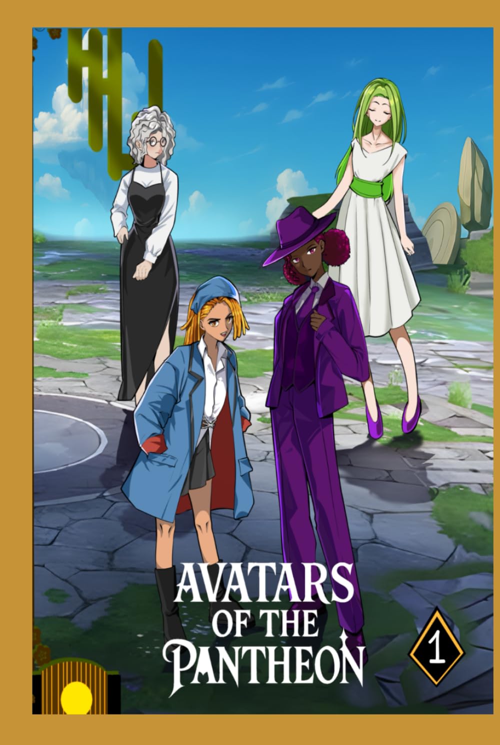 Avatars of the Pantheon book 1: Four Girls Come Together