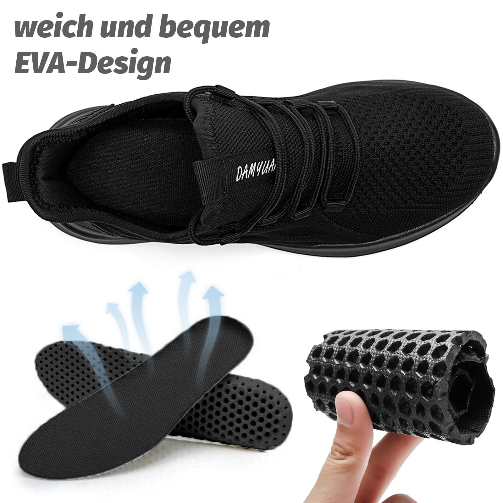 Oltyutc Scarpe Donna Running Sneakers Comode Tennis Schecter Fitness Palestra Scarpe