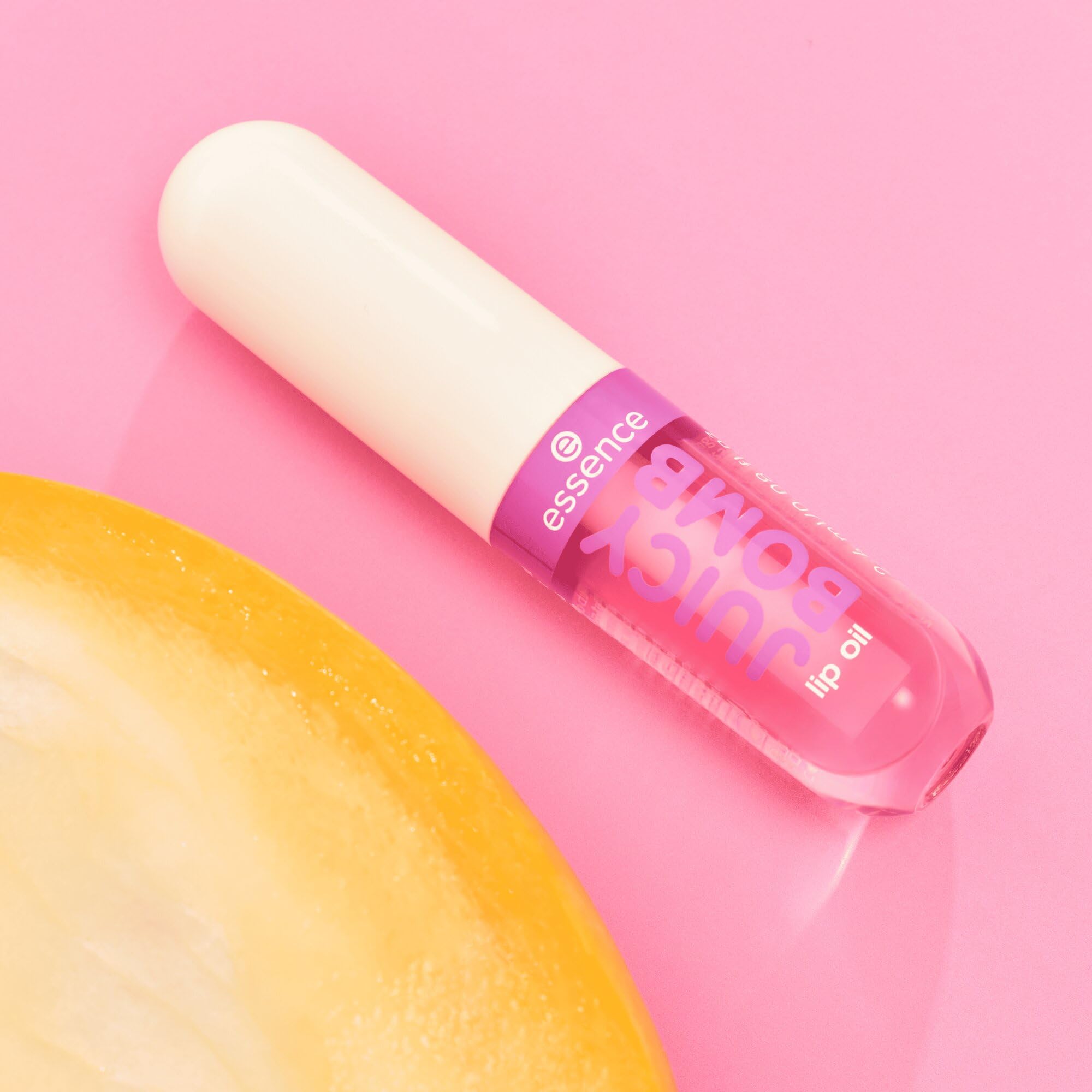 essence JUICY BOMB Set olio labbra, con oli, lucida (2.4ml)