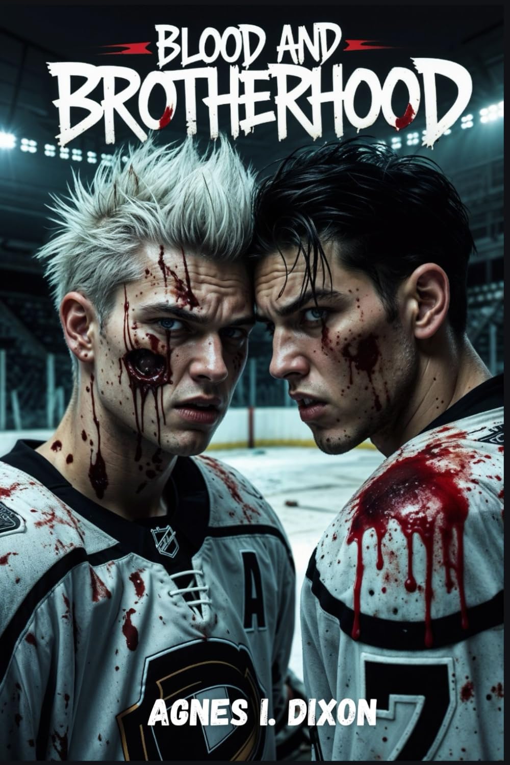 BLOOD AND BROTHERHOOD: A Dark MM Hockey Stepbrother Romance: 2 (ICE BOUND TRILOGY)