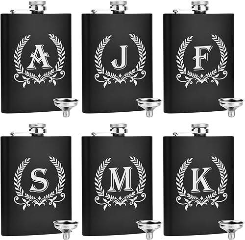 Miniatura 5 de ELEGANTPARK Regalos personalizados para hombres, padrinos de boda, regalos iniciales con monograma para hermano, novio, boda, cumpleaños, Navidad,