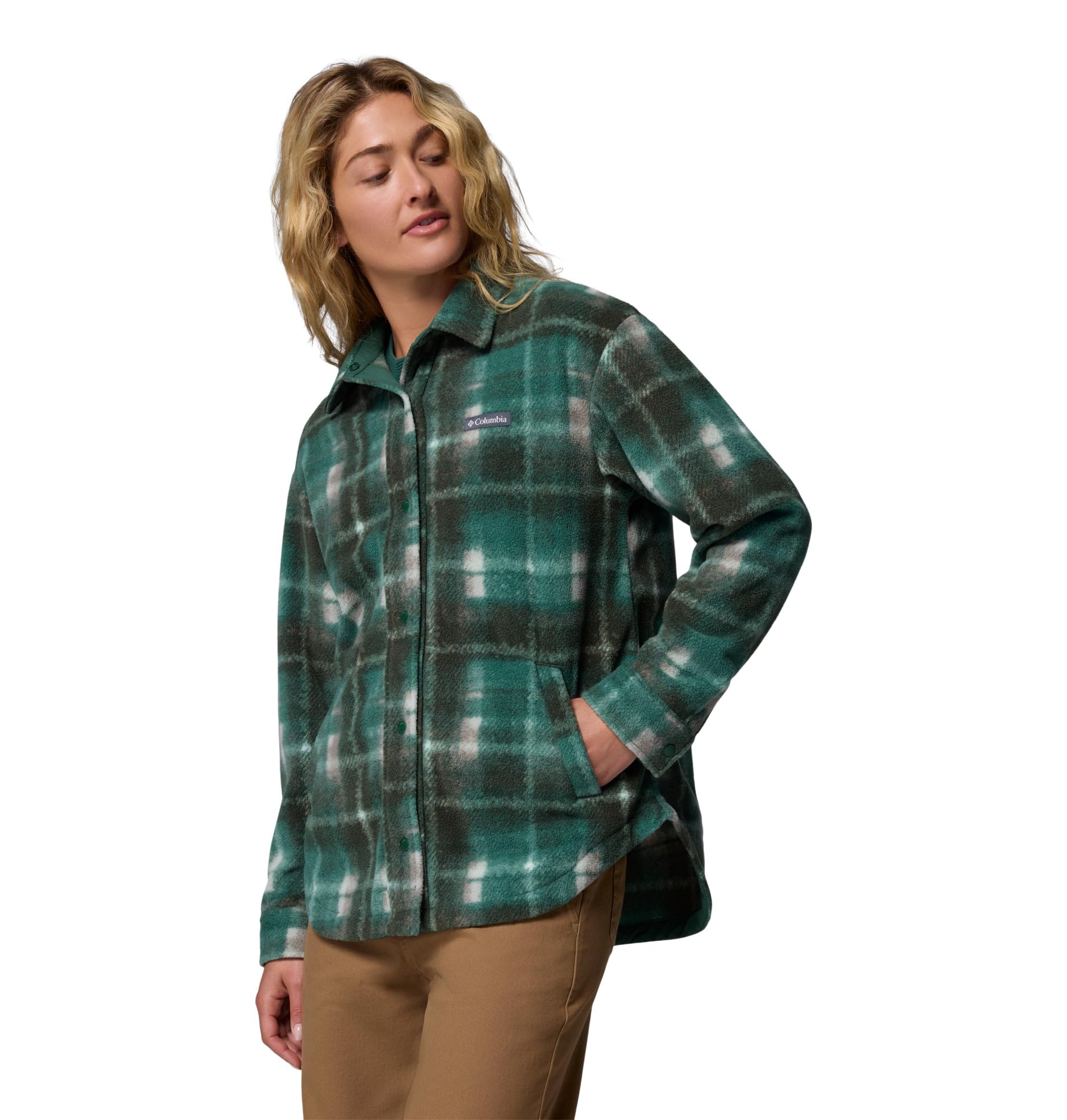 Columbia Damen Benton Springs Shirt Jacket 2 Fleecejacke (1er Pack)