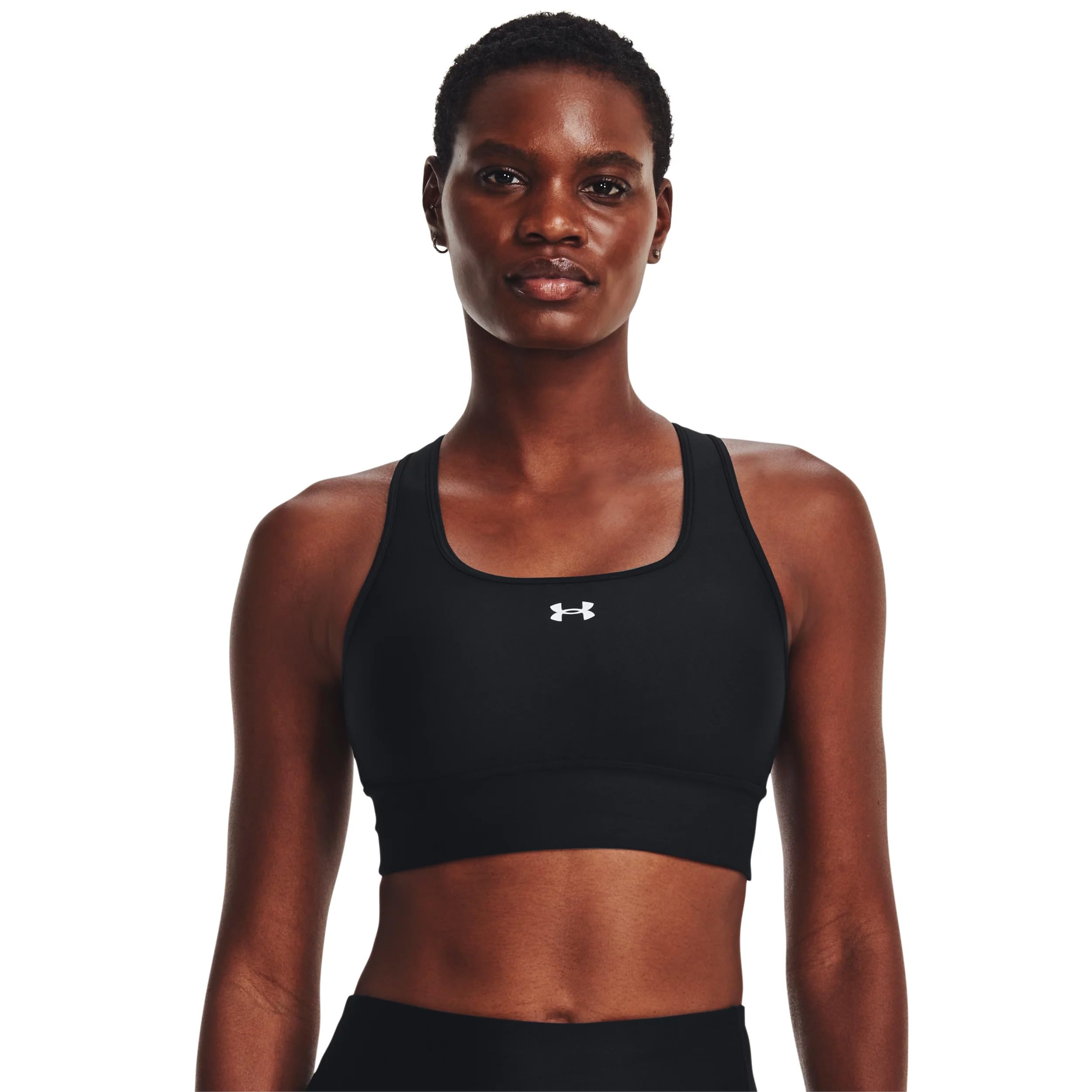 Under Armour Women's Crossback Longline Mid Impact Sports Bra