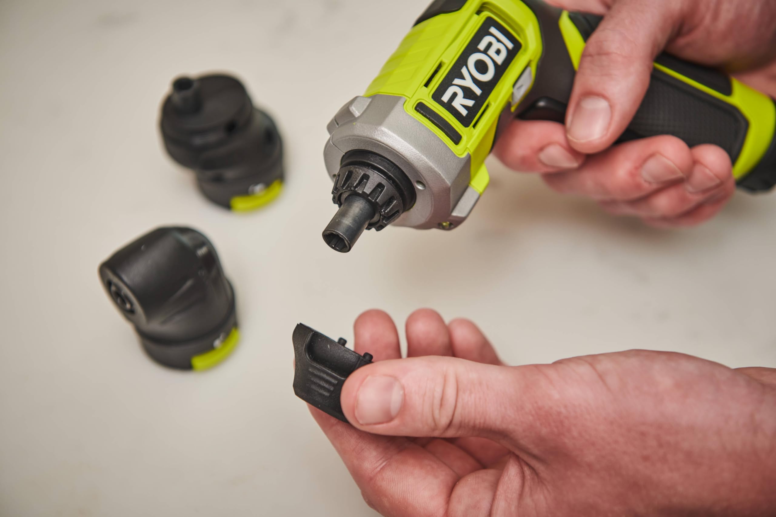 RYOBI RSD4-120TA2 - Destornillador USB de litio de 4 V exclusivo de Amazon