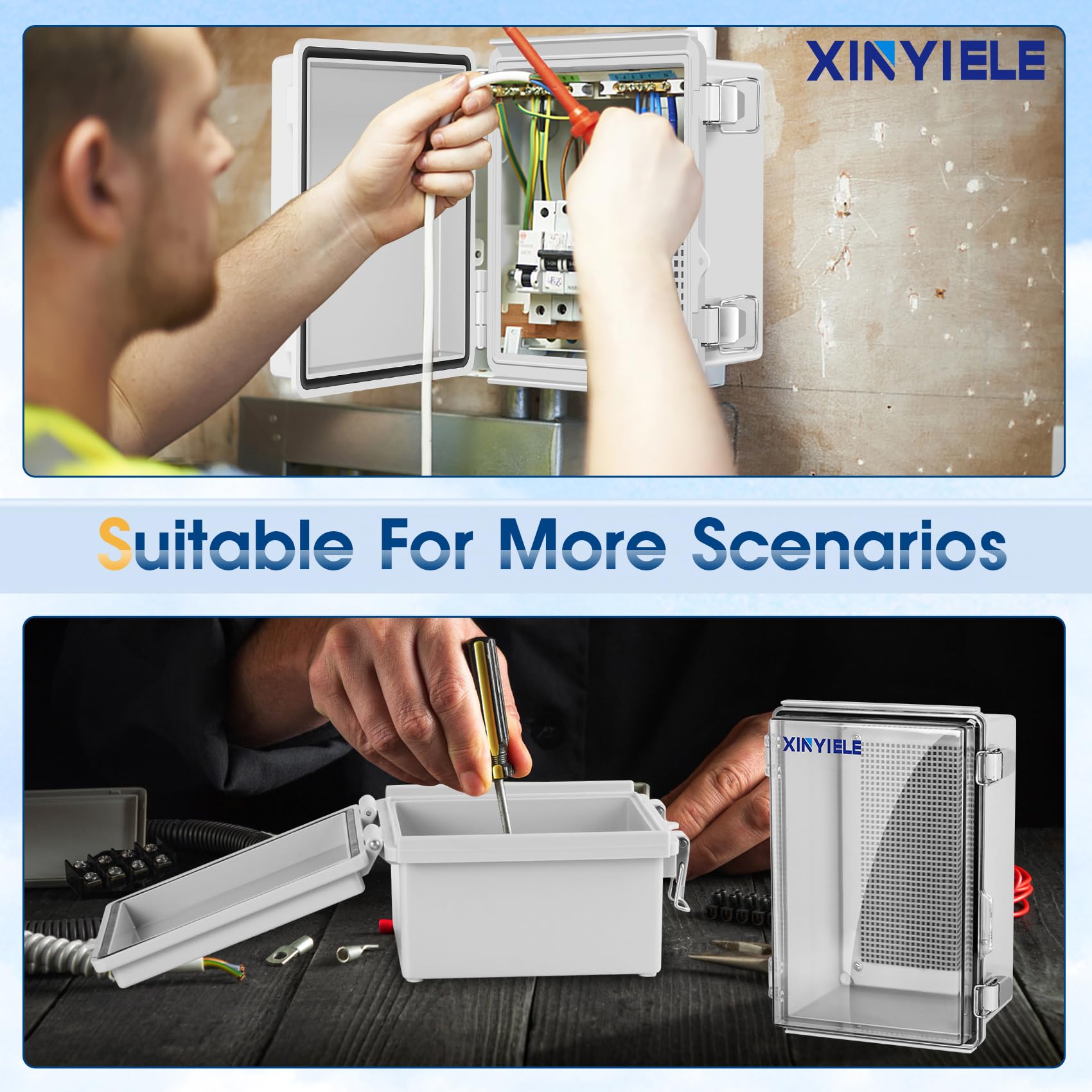 Boîte De Jonction En Plastique ABS IP67 étanche à L'eau Et à