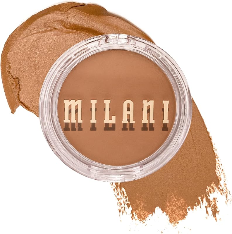 Bronceador en crema Milani, Bronceador en crema Cheek Kiss - Té derramado | Color bañado por el sol ultramezclable y modulable. Enriquecido con extractos de frutas nutritivos e hidratantes. Hecho en Corea. Libre de crueldad