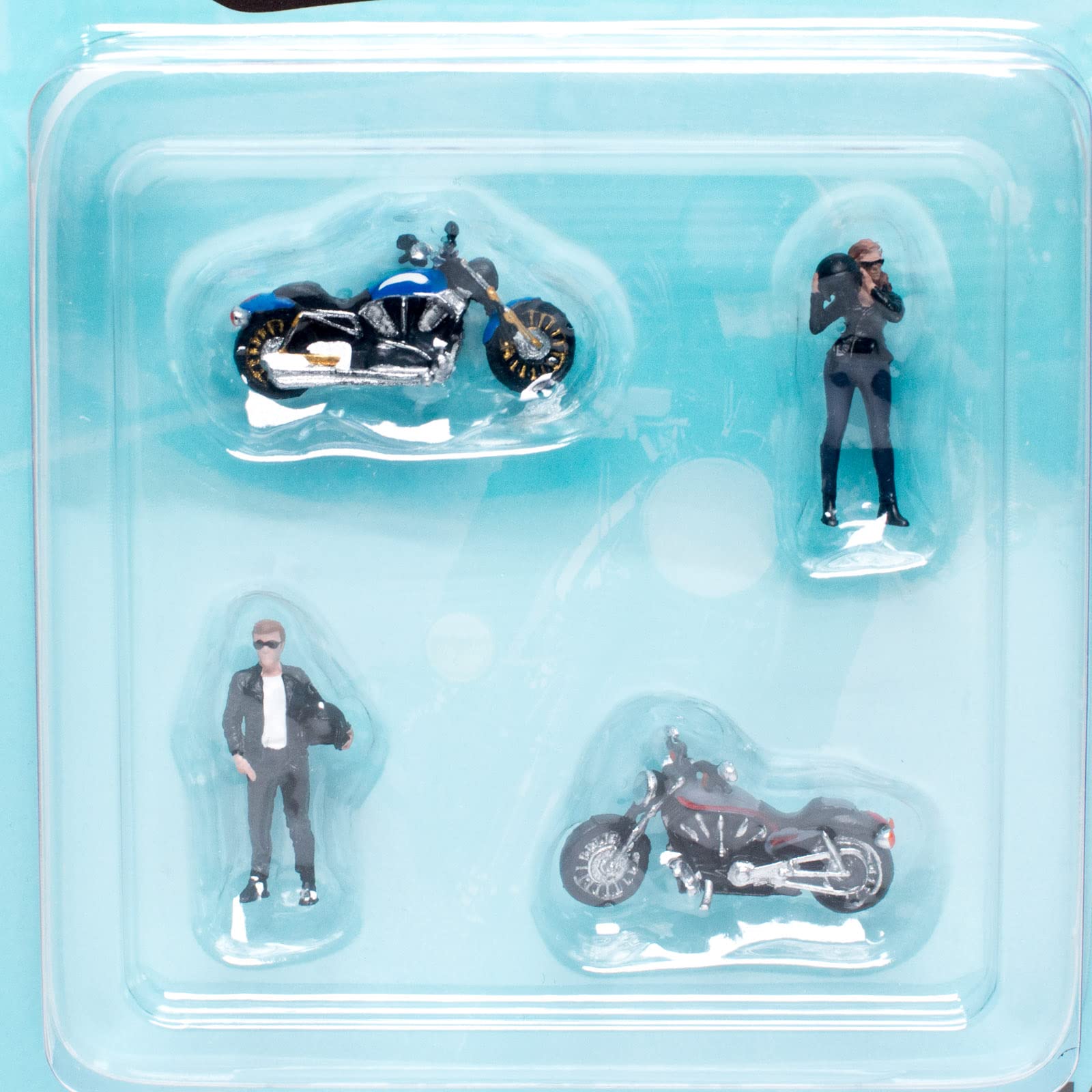 Amazon.co.jp: アメリカン ジオラマ 1/64 フィギア モトマニア 2