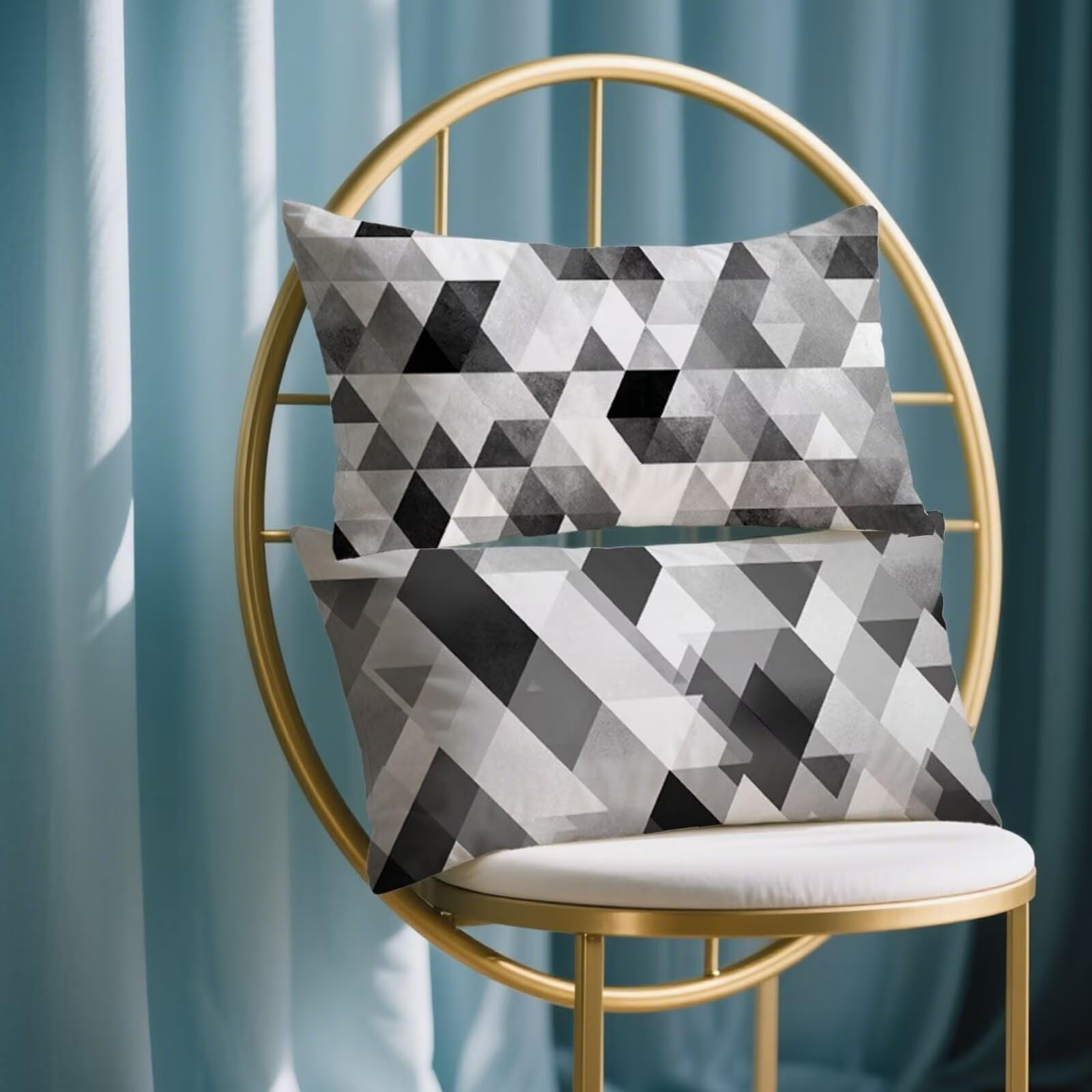 Housse de coussin 30x50 imperméable pour éviter les taches
