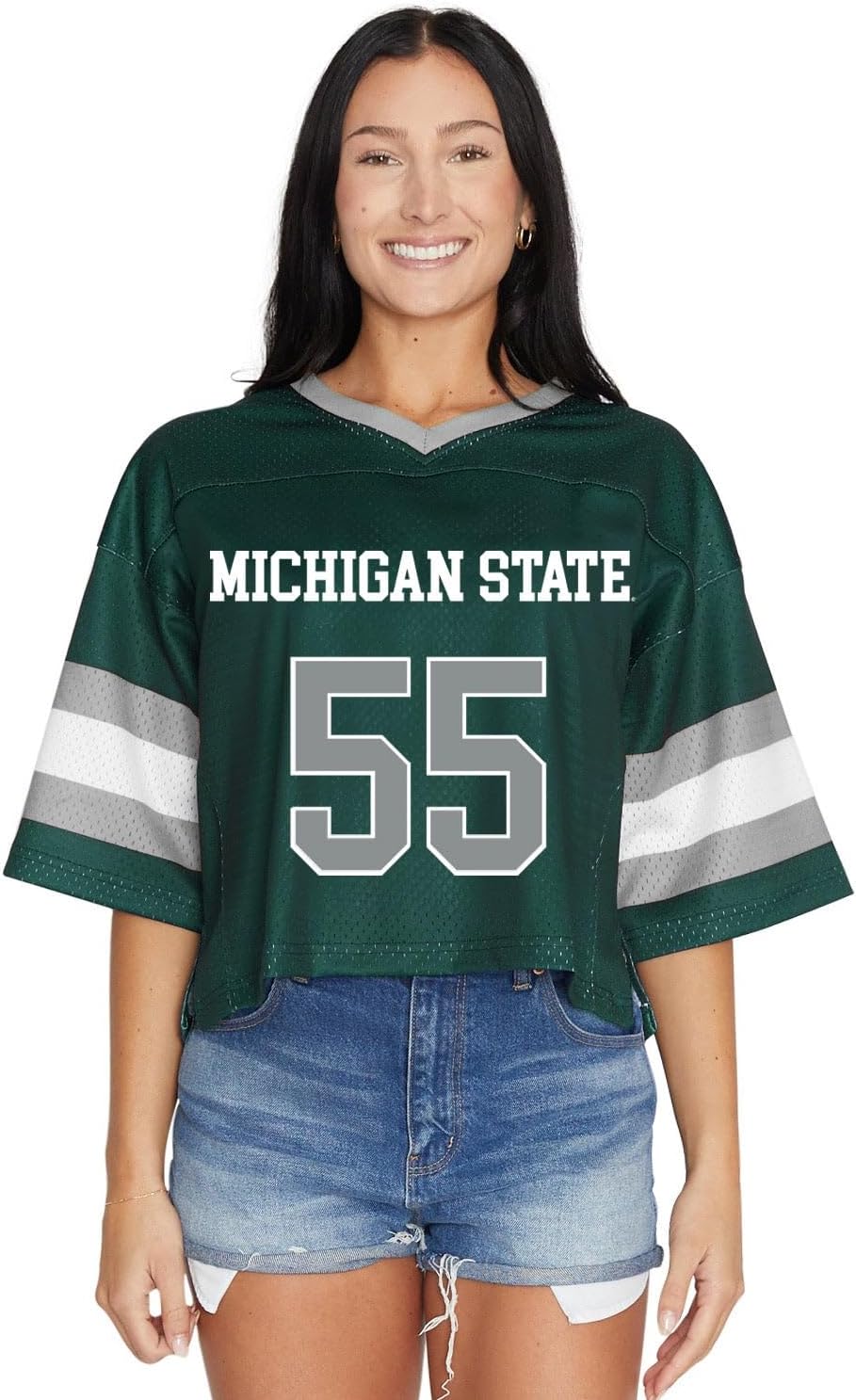 Lojobands Women's College Football Jersey Top