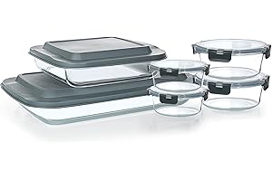 KOMUEE Baking Dishes with Lids