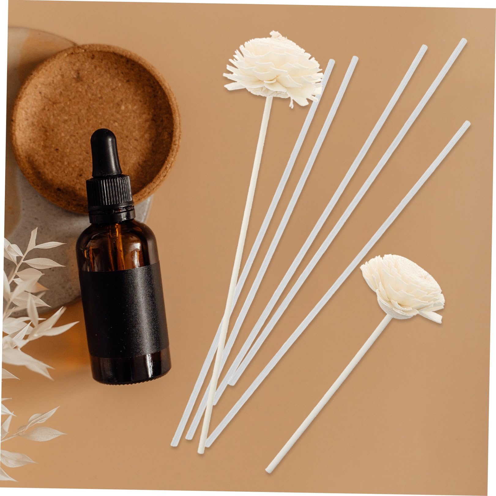 MAGICLULU 5 Boxen Flammenloser Aromatherapie-Stick Tragbare Aromablätter Aroma-Accessoire Bad Diffusor Für Ätherische Öle Ätherische Öle Für Diffuser Für Zuhause Stöcke Und Sepak Takraw Weiß