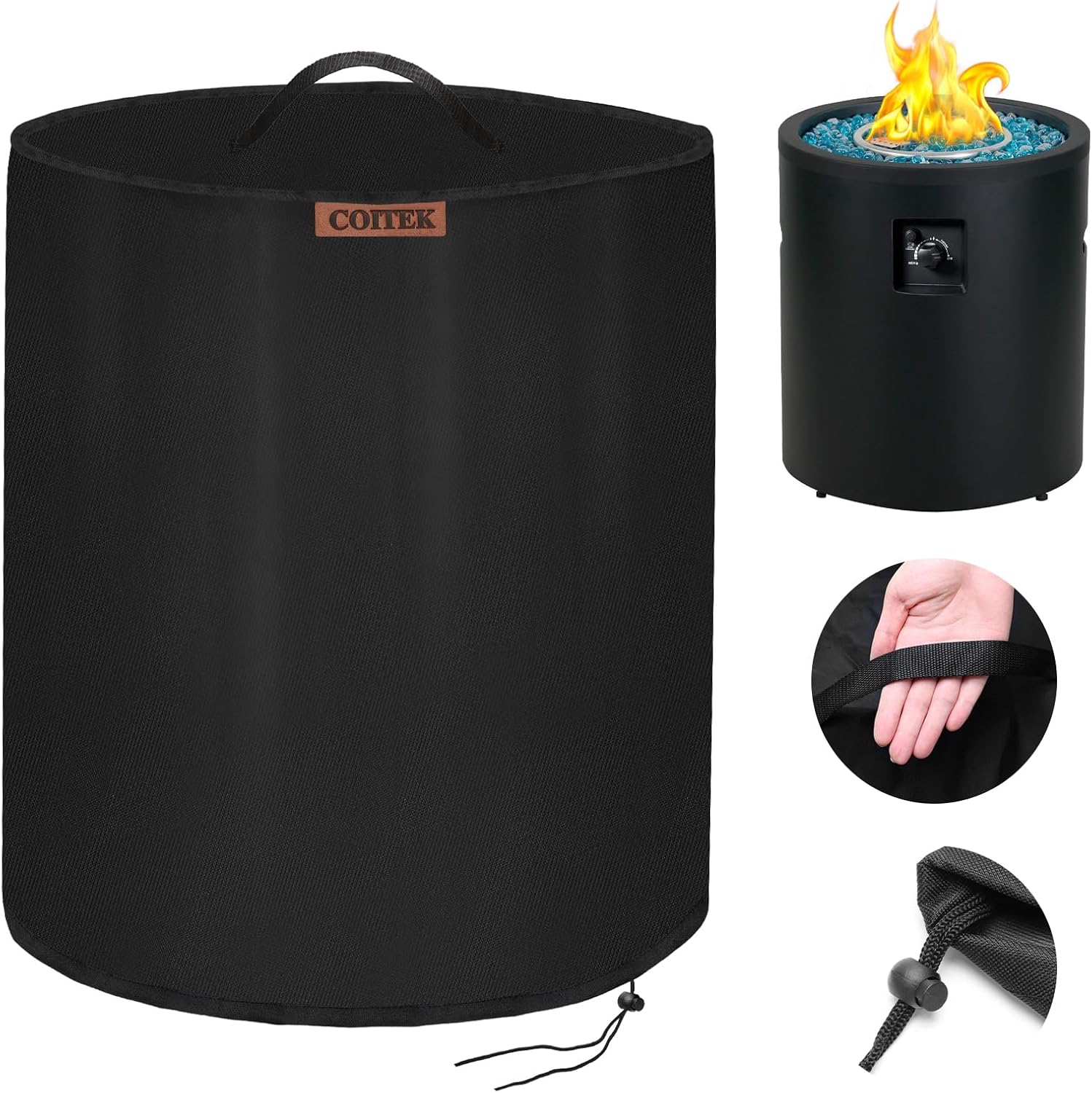 Amazon.com : 600D Extra Strong Fire Column Cover 24