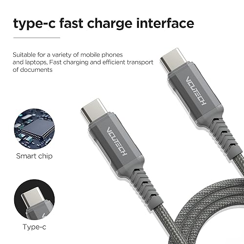 Miniatura 3 de VCUTECH Cable USB C tipo C a USB C de 1.1 pies13.8 in para DJI Mini 3 ProMini 2Air 2Air 2SMavic Air 2 Control remoto Zhiyun Gimbal Cable de