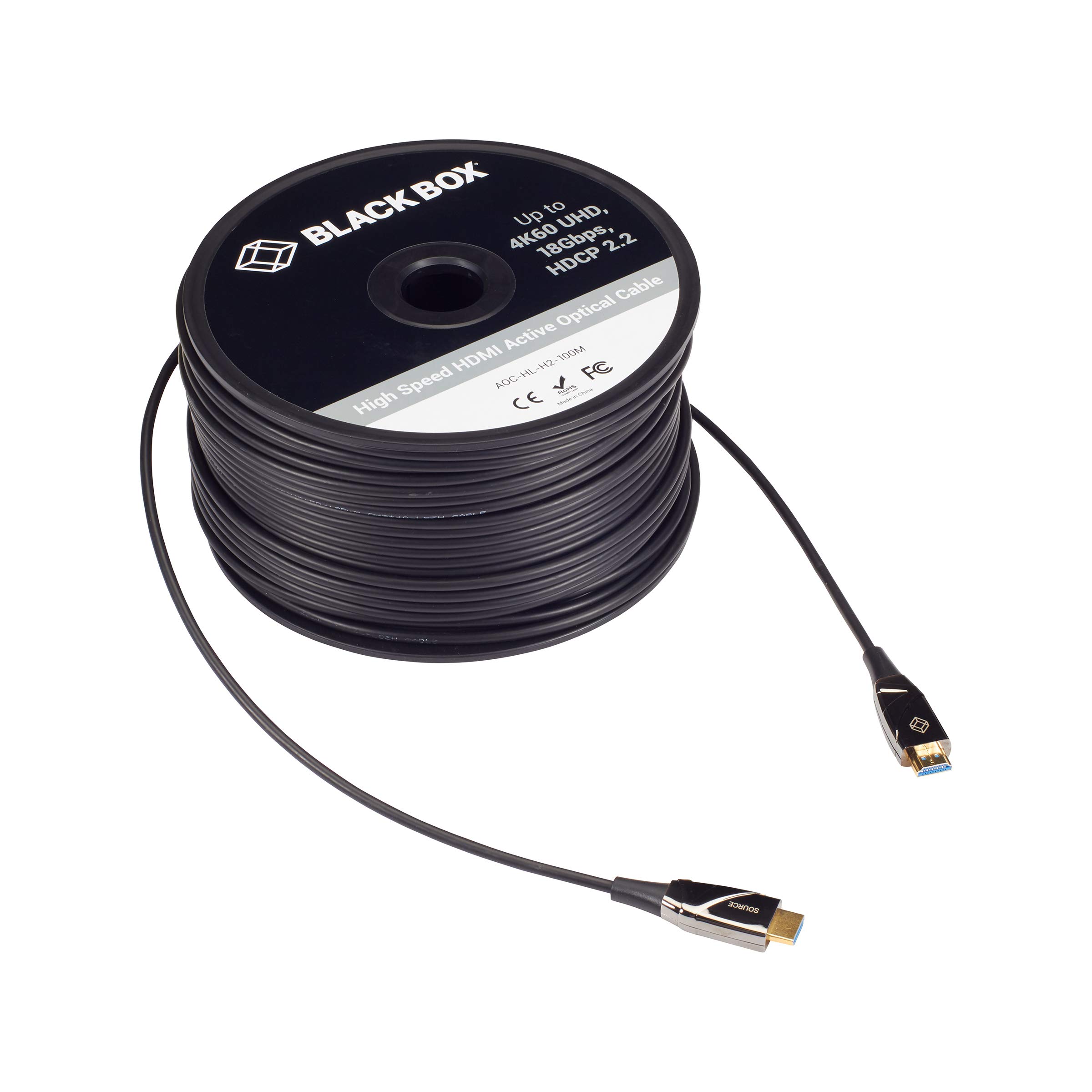 〈値引き交渉歓迎〉Optical HDMICable 50m ドラム　Black Amazon.com: High-Speed HDMI 2.0 Active Optical Cable : Electronics