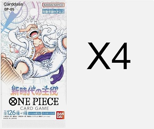 One Piece OP-05 Despertar de la Nueva Era Booster Packs - Paquetes de refuerzo sellados japoneses Tarjetas comerciales TCG CCG