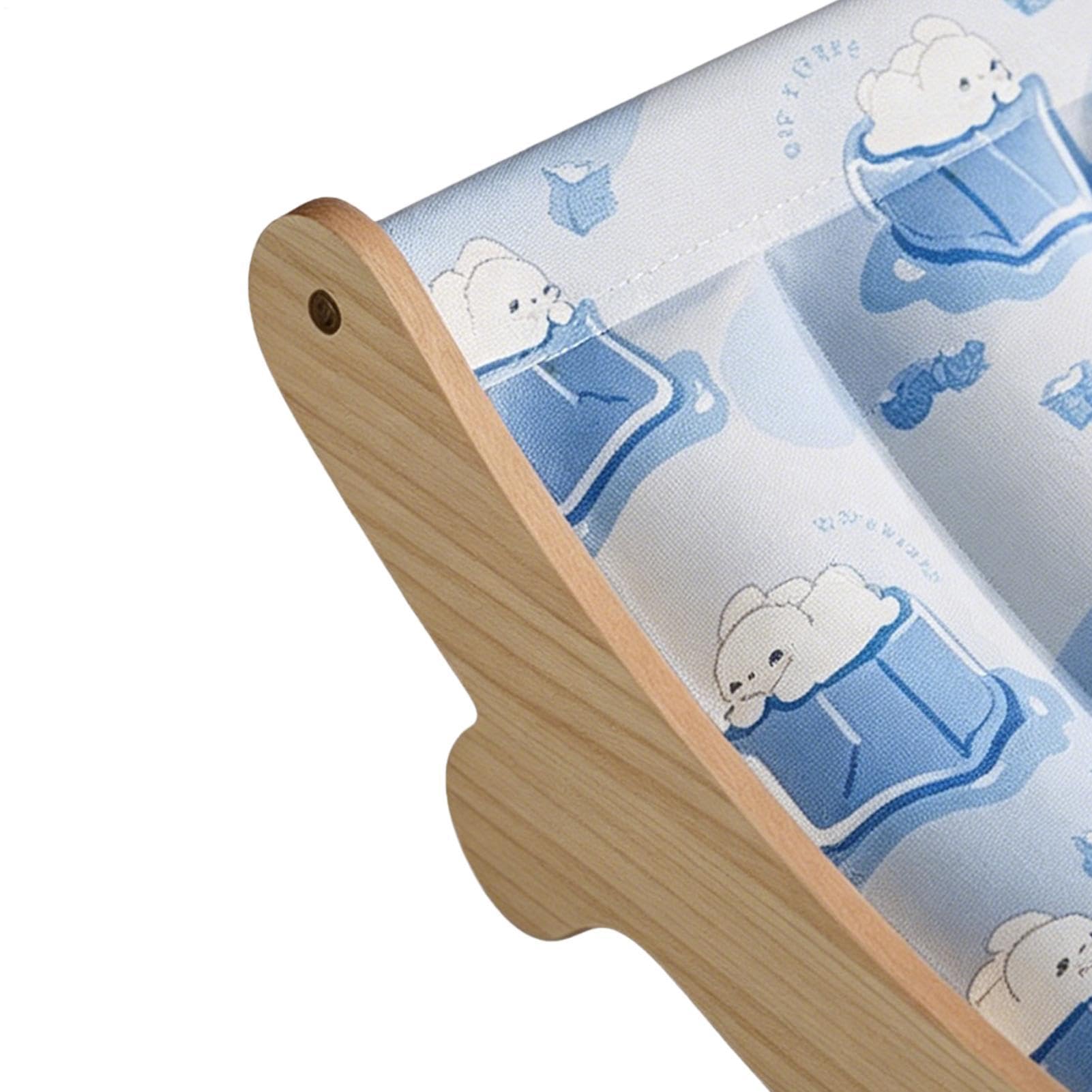 Amaca per Gatto - Amaca Traspirante in Legno Resistente ai ,Tappetino rinfrescante animali domestici,Auto Viaggio Camera Da E Anziano Cucciolo Estate Caldo Casa Esterno Gabbia Coniglio Gioco Sonno