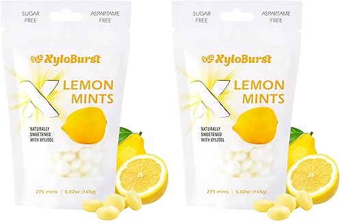Miniatura 11 de XyloBurst - Mentas de Xilitol Menta para aliento fresco sin azúcar para la salud oral Sin gluten, veganas, aptas para keto Mentas libres