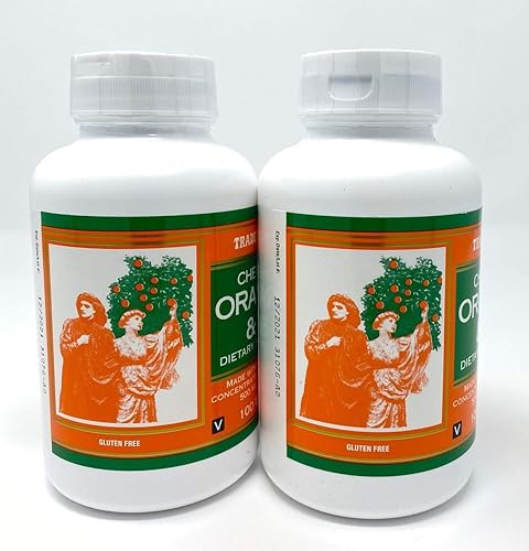 Miniatura 3 de 2 botellas de naranjas masticables Trader Joe's y suplemento dietético C