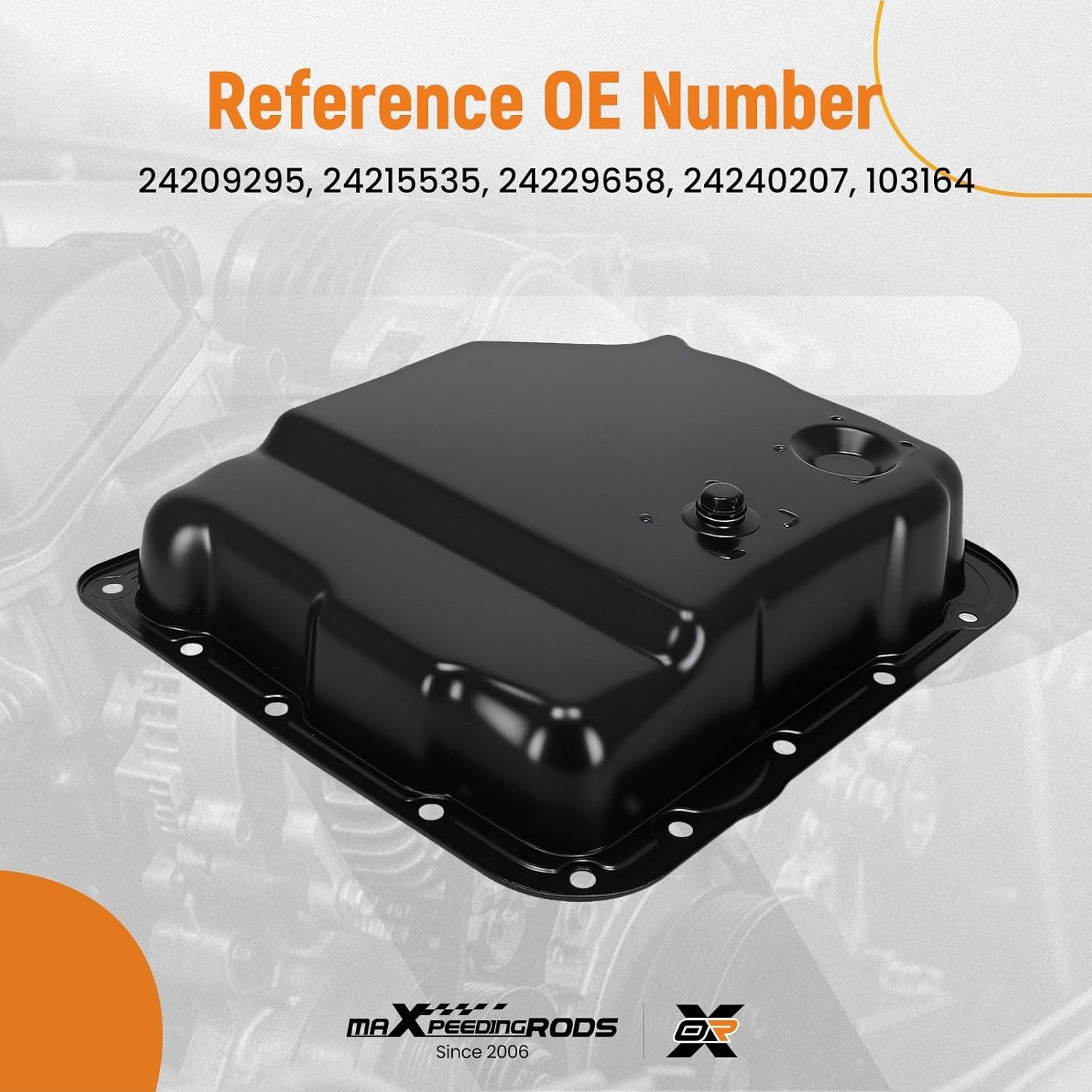 maXpeedingrods Transmission Oil Pan Replaces 24209295 Compatible for GM 4L60-E 4L65-E 4L70-E, for Isuzu 4L60-E, for Saab 9-7X 2005–2009