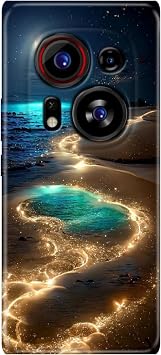 Senada Tecno Phantom X2 Pro ile Uyumlu K l f Tecno Temal  Silikon Golden Beach