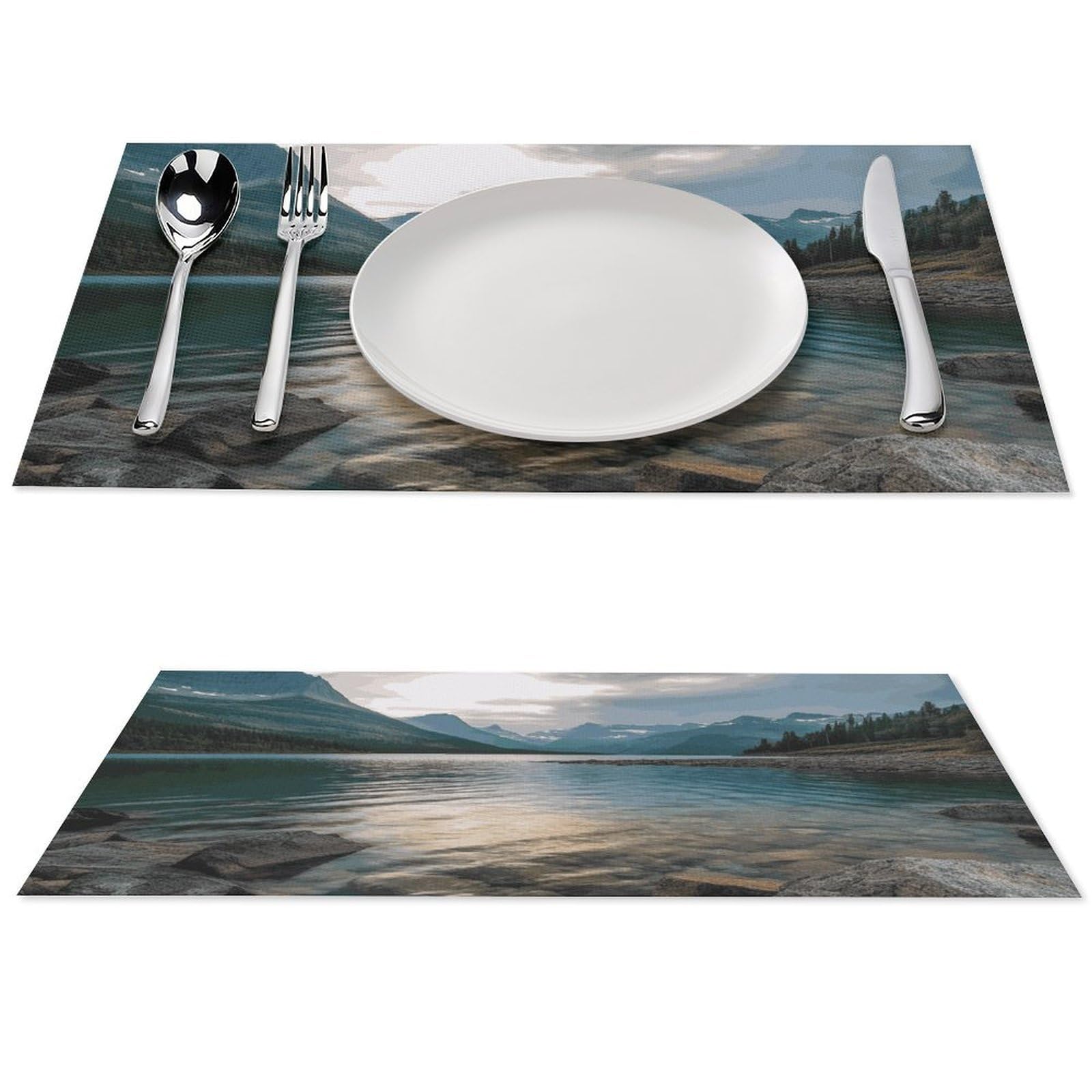 Sets de table en PVC anti-chaleur pour en finir avec les taches de table