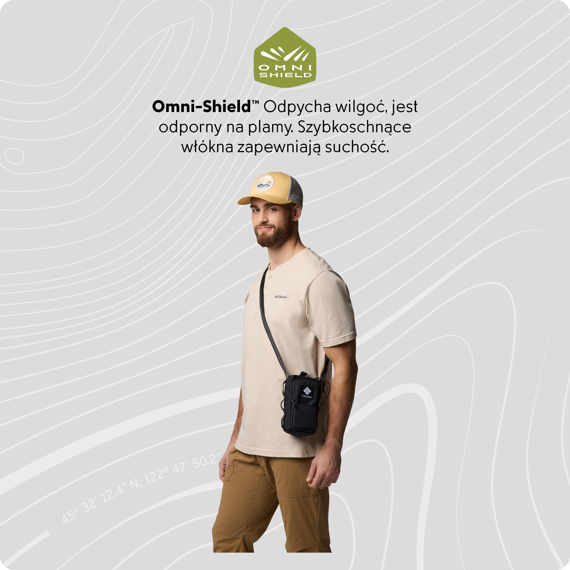 Columbia Unisex Trail Traveler butelka na wodę chusta na butelkę wody (1 szt.)