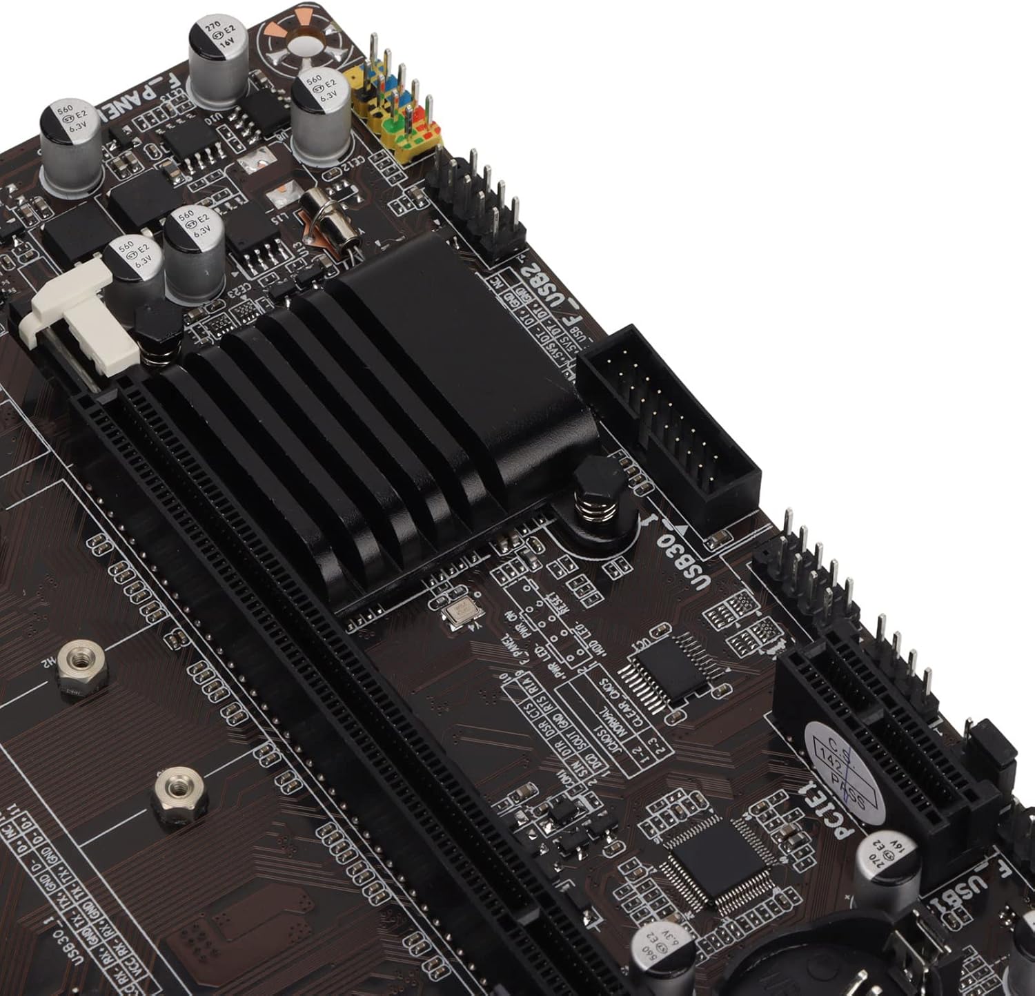 Luqeeg CPU Motherboard, B85 Desktop Computer Motherboard, 2 x DDR3 1600/1333/1066 MHZ, M.2 Hard Disk 1150 Pin CPU Interface Card