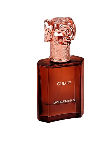 Swiss Arabian Oud 07  Productos de lujo de Dubai  Fragancia en aerosol EDP personal de larga duración y adictiva, aroma seductor de la firma  1.7