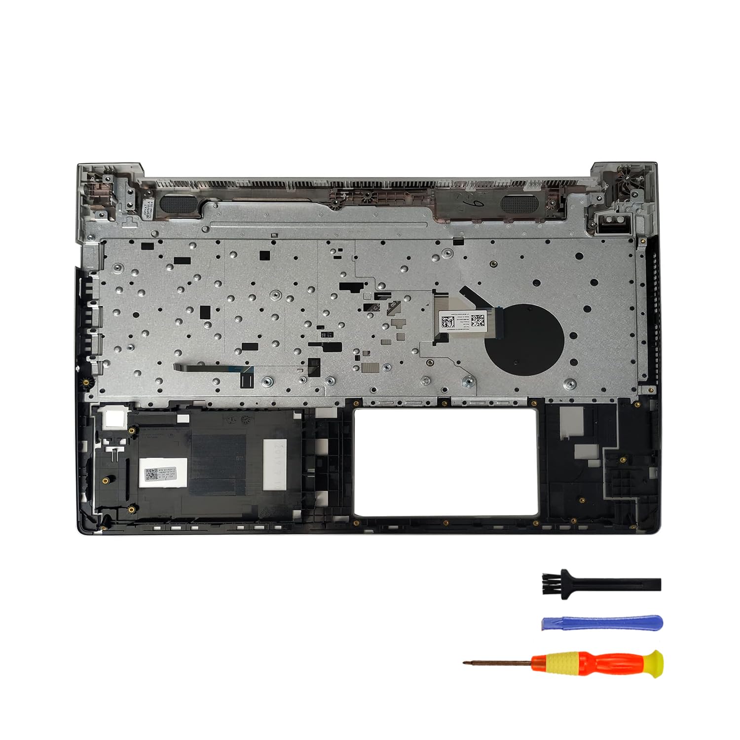 Teclado de Repuesto Retroiluminado con Distribución en Español con reposamuñecas para HP Probook 450 G6 455 G6 450 455R G7 con Tapa C