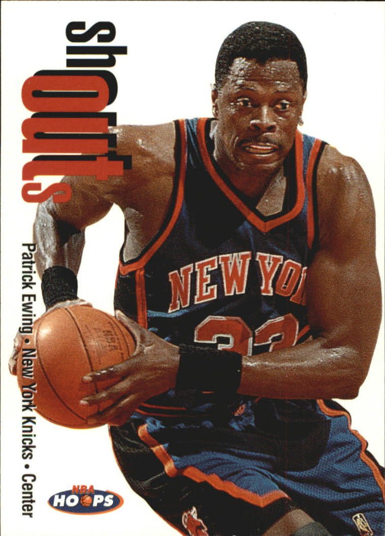 Amazon.com: 1998-99 Hoops Shout Outs #4 Patrick Ewing NBA