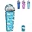KidzAdventure Mummy Style 32 - 59F Kids Sleeping Bag with Pillow Sleeve, 4 Season, Lightweight and Backpacking Style, Ideal for Camping, Sleepover, Boys, Girls, Youth and Toddlers - Little Star Youth