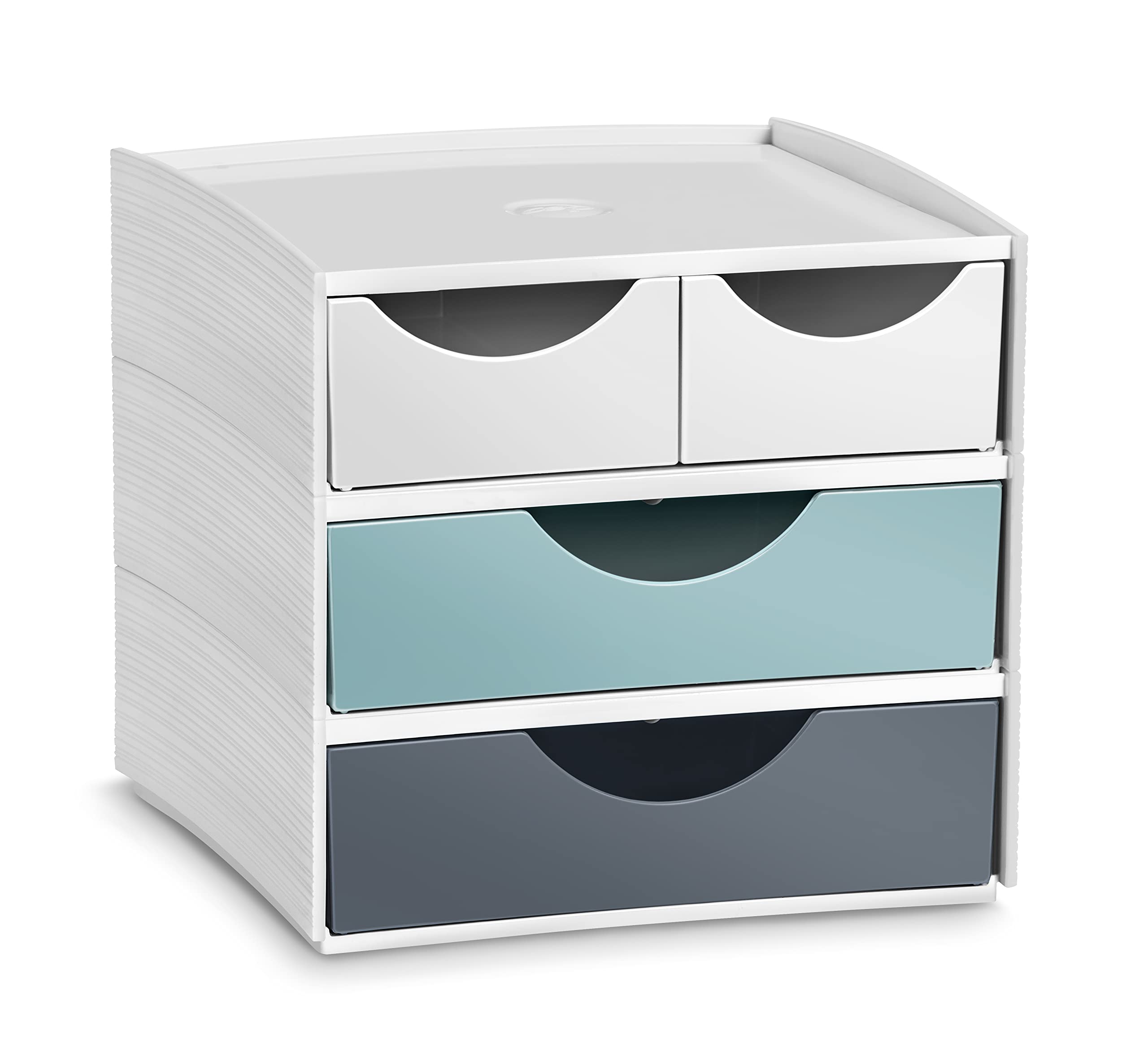 Mini module de rangement MyCube 2 petits tiroirs + 2 grands tiroirs 3-211 RiM CEP