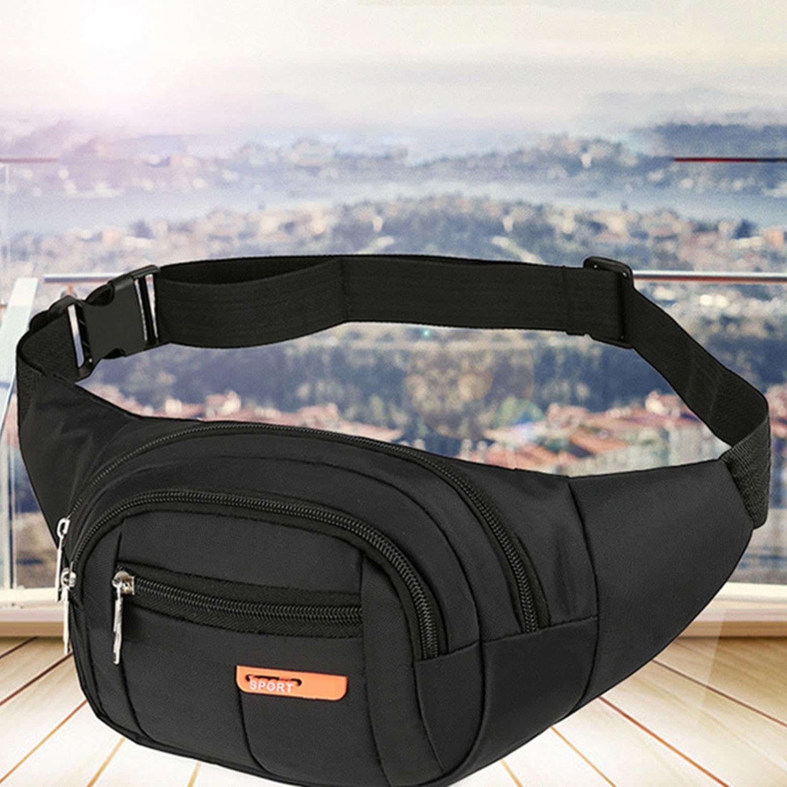 zoomella Running Waist Pack Portable Chest Bag for Women Men Casual Hiking Fanny Pack Red|Clothing, Shoes & Accessories |Mens Accessories |Backpacks, Bags & Briefcases|1Running Belt Waist Pack |Accessories, O-picture-49