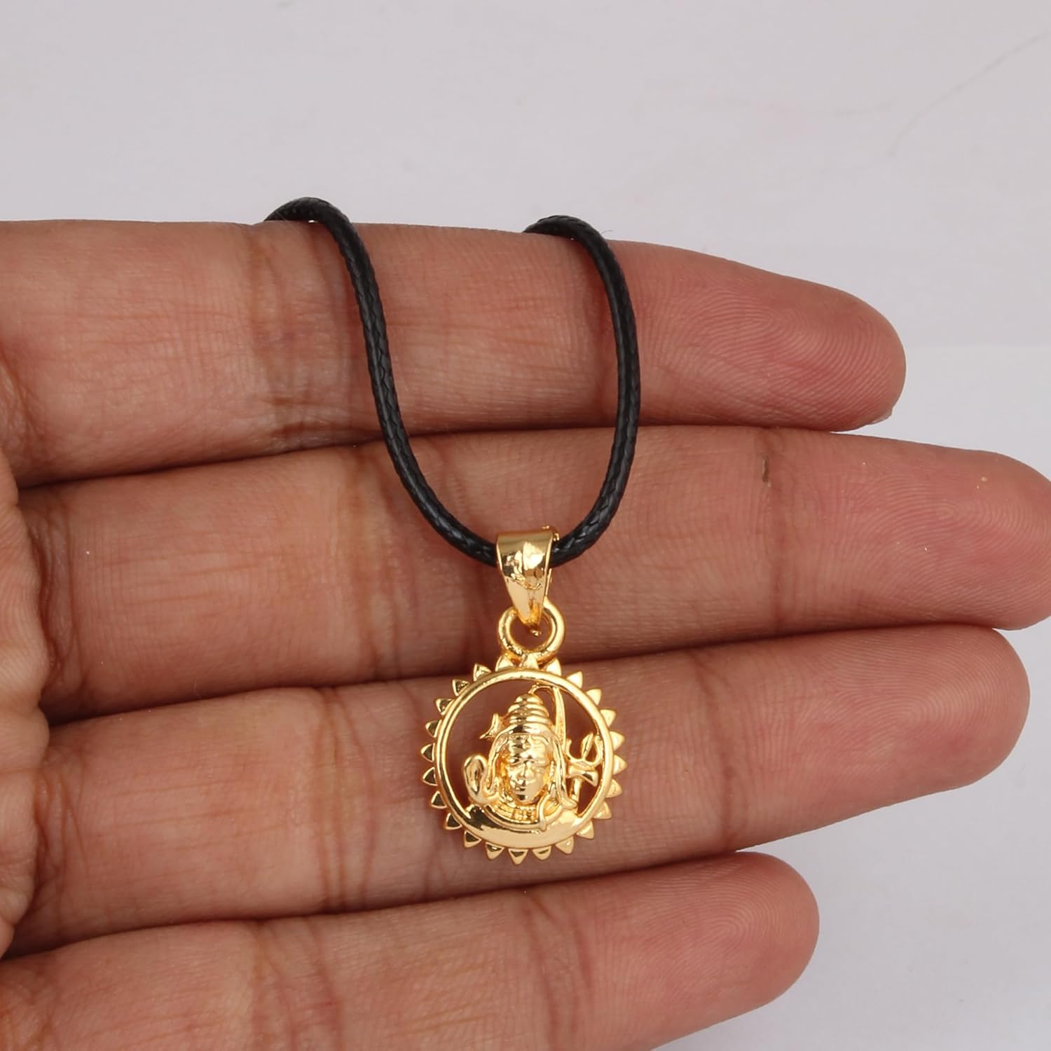 Rudra Empire Spiritual Shiva Bholenath Pendant Bhagwan Shiv Ji Locket for Men and Women - Image 2
