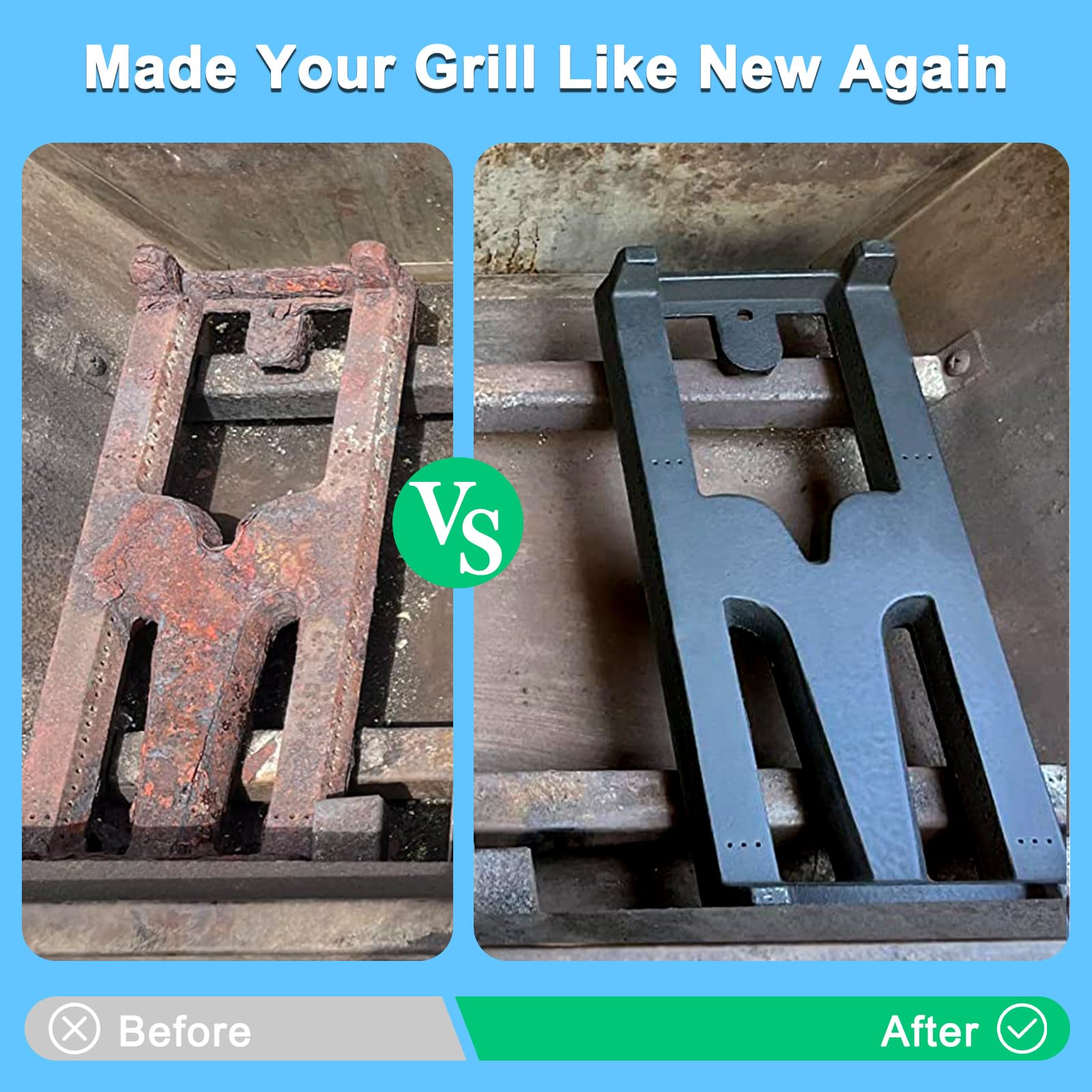 Grillbrenner-Ersatz Für Lynx & DCS Gasgrills – 3-tlg. Set Aus Gusseisen, Passend Für L36, L27, 27er Serie