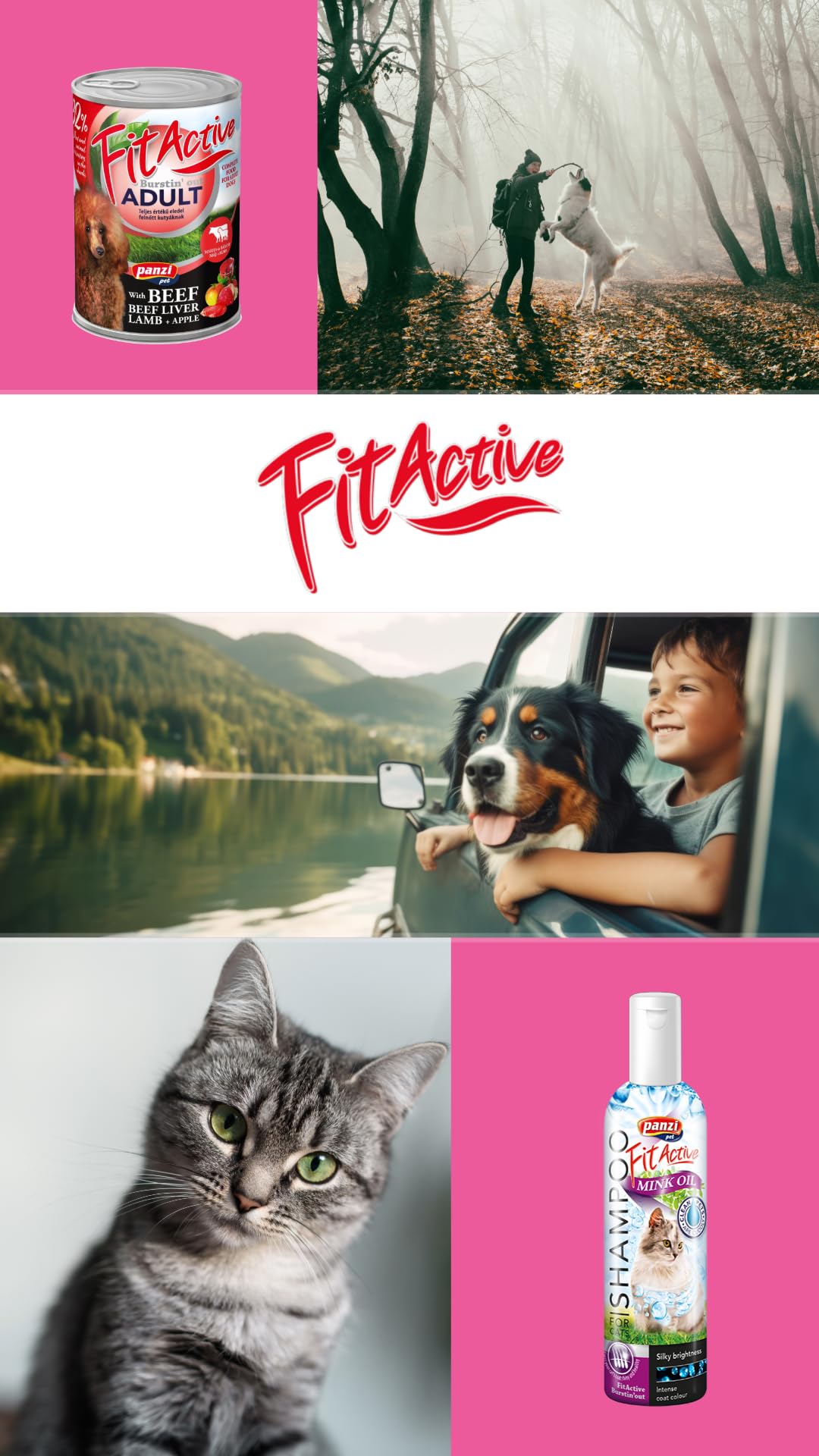 Panzi Pet – Fit Active Hypoallergenic Lamb SMALL 11 kg – małe karmy dla psów z jagnięciną bez kurczaka – hipoalergiczna karma dla małych ras – dla dorosłych
