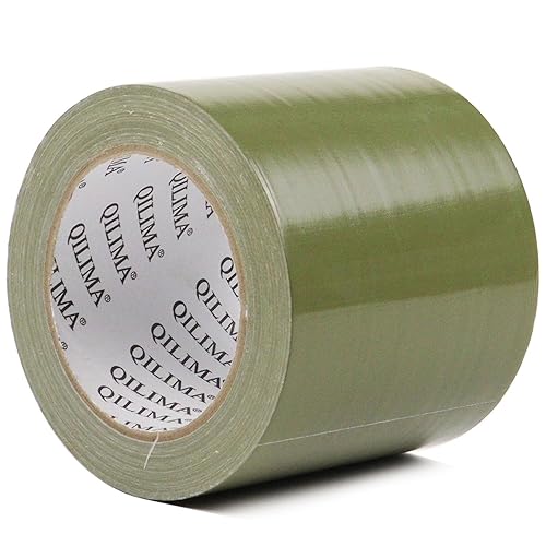 QILIMA Cinta adhesiva de tela, tela impermeable para conductos, cinta adhesiva de grado profesional para fotógrafos, reparaciones, bricolaje,