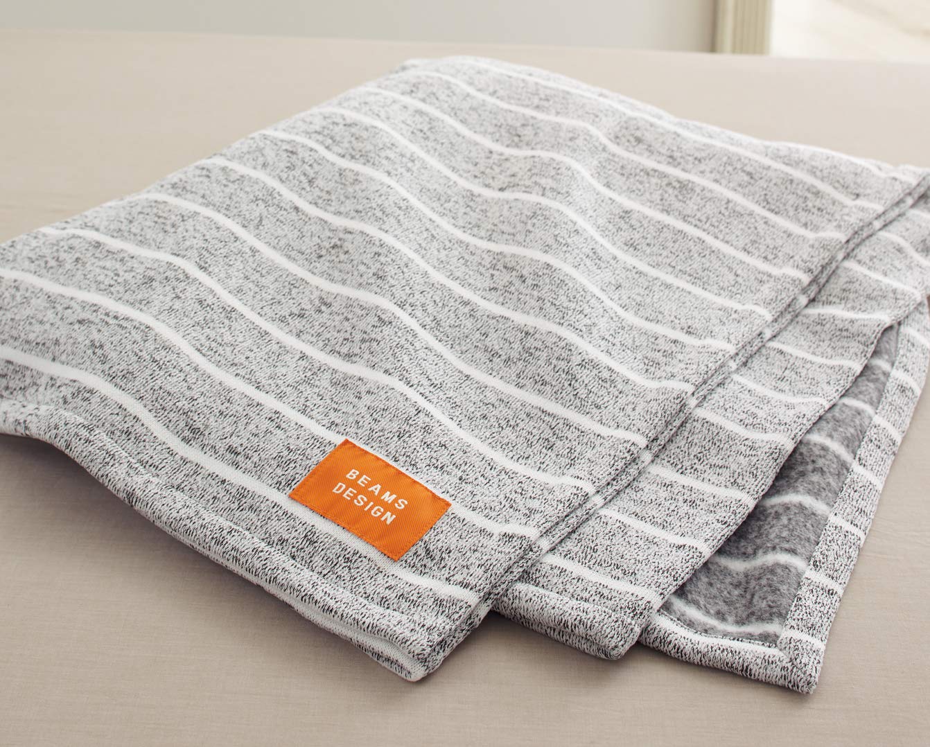 BEAMS DESIGN ブランケット140cm×200 cm Amazon｜nishikawa 【 西川 】 毛布 グレー 140×200cm BEAMS DESIGN