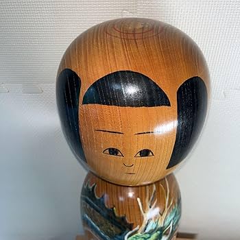 ⭕️2尺大型こけし　伝統こけし　木地山こけし　小安　師匠伊藤常治　佐々木春男 ⭕️2尺大型こけし 伝統こけし 木地山こけし 小安 師匠伊藤常治