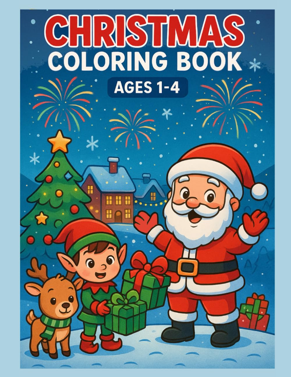 Christmas coloring pages for ages 1-4 (Christmas Magic Series)