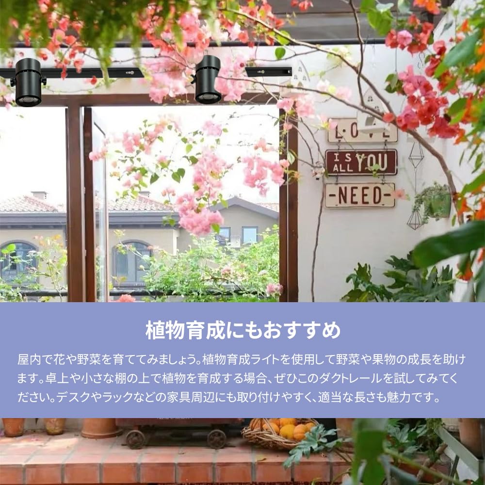 Amazon.co.jp : ダクトレール ライティングレール 0.7m 連結可能 延長