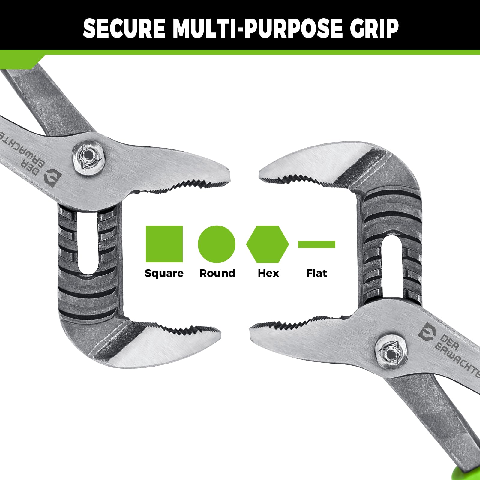Der Erwachte Pliers Set - Adjustable Groove Joint Pliers -3