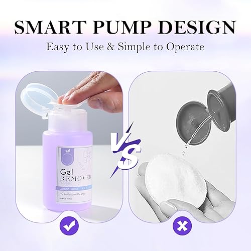 Miniatura 3 de Removedor de esmalte de uñas de acetona, removedor de esmalte de gel rápido profesional ultra potente, removedor de esmalte de pegamento fórmula