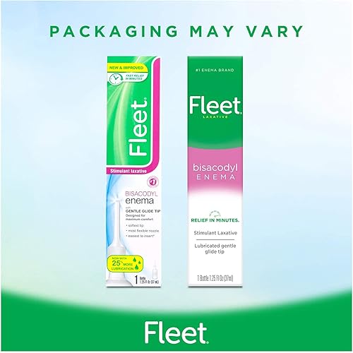 Miniatura 9 de Fleet Enema de bisacodilo laxante, 1.25 onzas líquidas (paquete de 10)