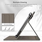 Fintie Un argument universel pour 9 10 10.1 11 Comprimé de pouce - [Hands Free] Couverture de support multi-angle avec poche pour HiGrace, UMIDIGI, Rebecco, Blackview, TCL, ZZB Plus 9" - 11" Comprimé noir