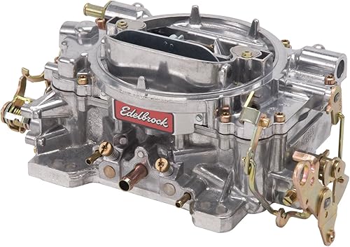 Edelbrock 9905 Performer 600 - carburador remanufacturado con supresor manual CFM