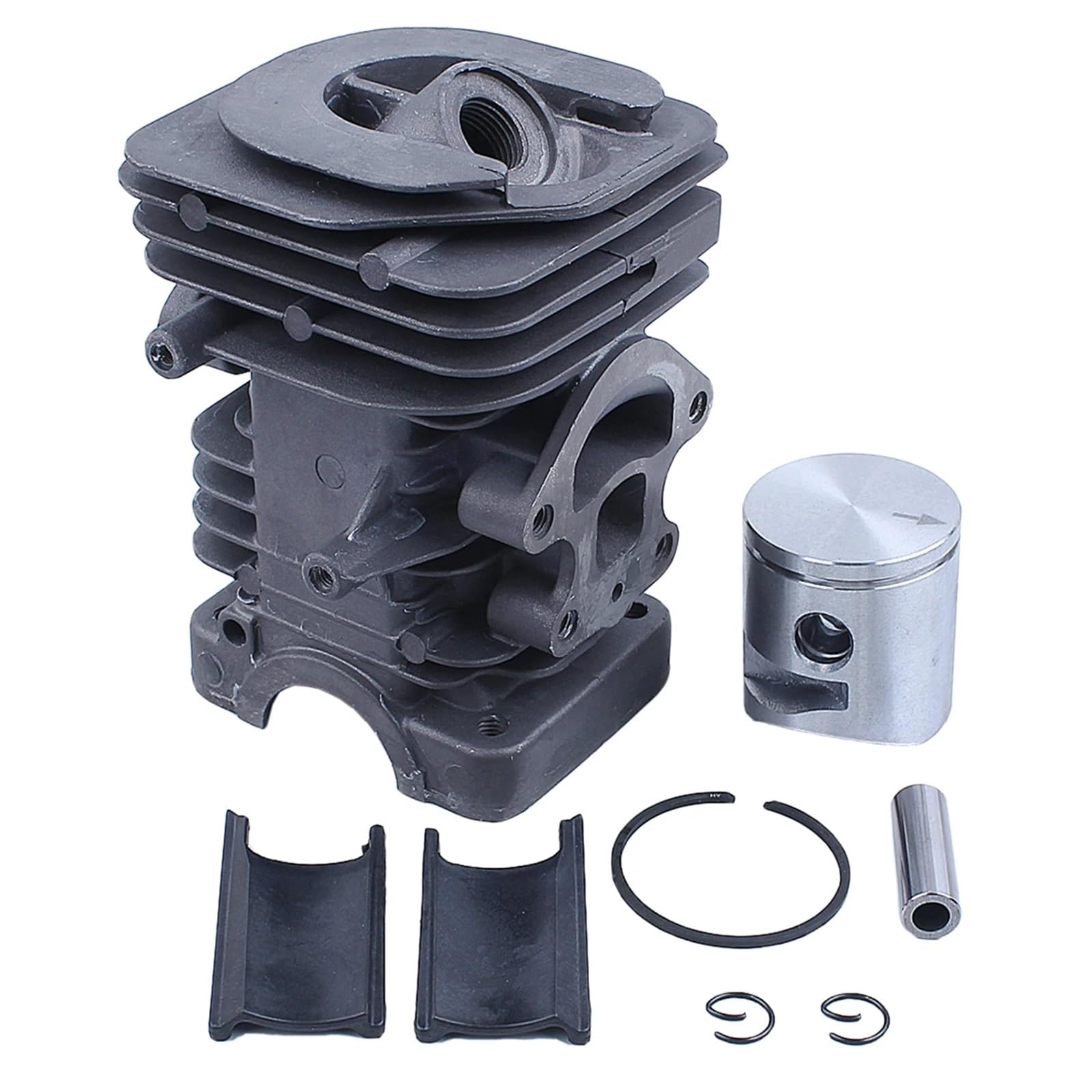 Kit de bujías de cojinete de cigüeñal y pistón de cilindro de 39 mm apto for motosierras h-u-s-q-v-a-r-n=a 240 240E 235E 235 236 236E