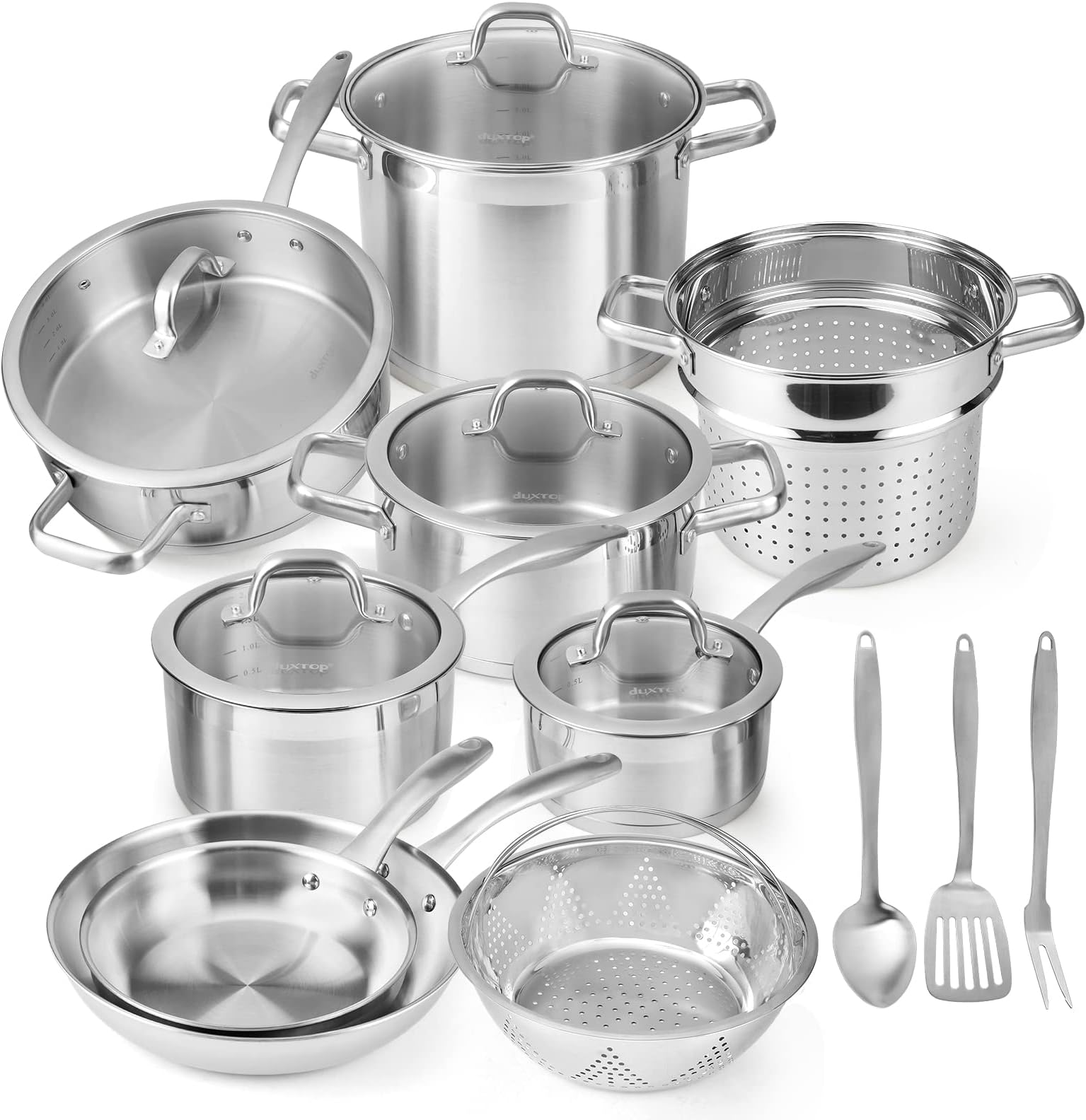 CRISTEL, 1810 Stainless Steel 12Piece Set, 5Ply
