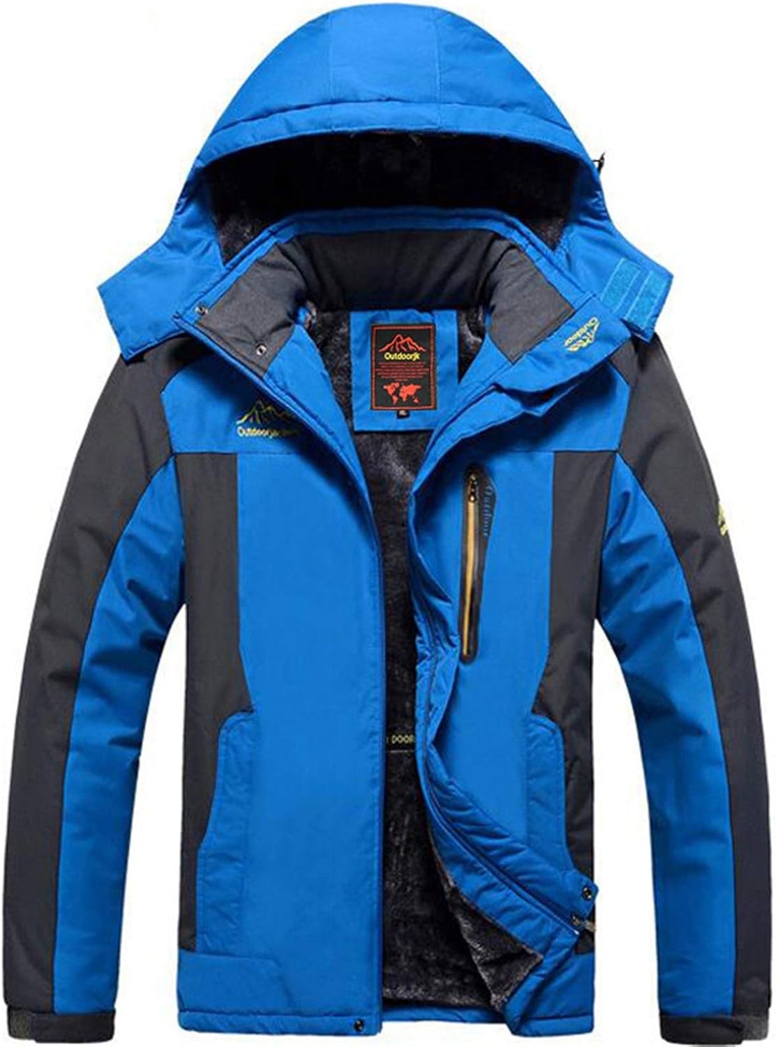 Waterproof Ski Coat/Warm Parka Coat 2020 New Men's Ski Suit Brands Windproof Waterproof Thicken Warm Snow Coat Winter Skiing and Snowboarding Jacket and Pants Set Mountain Ski Fleece Jacket Coat